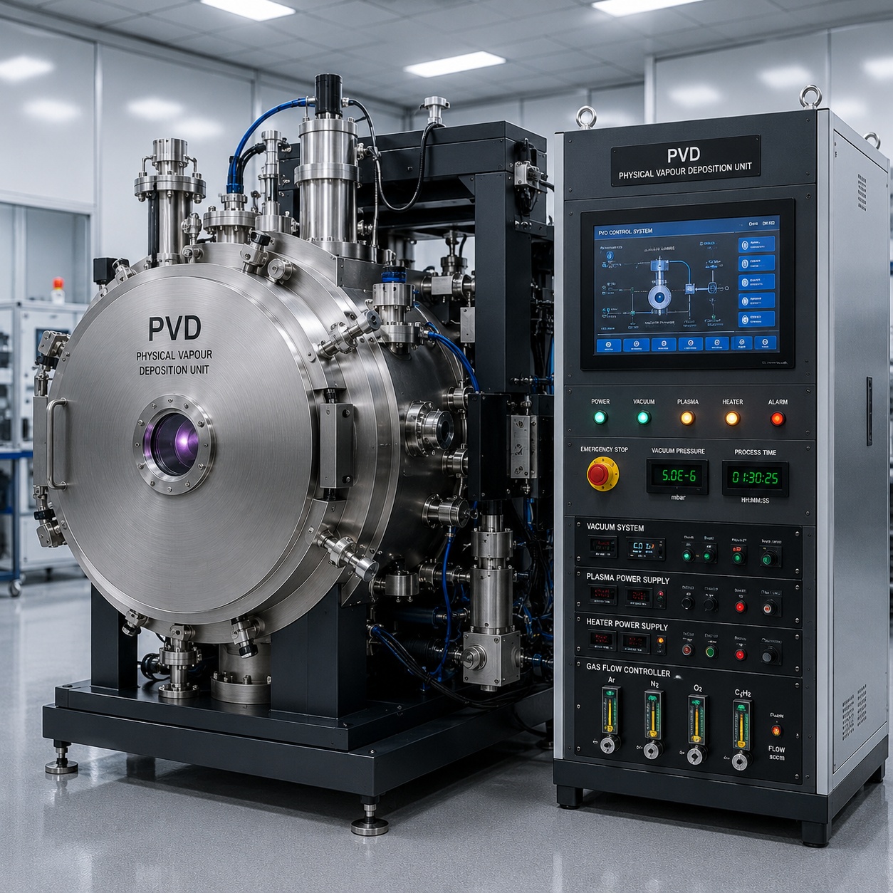 Physical Vapour Deposition (PVD) Units
