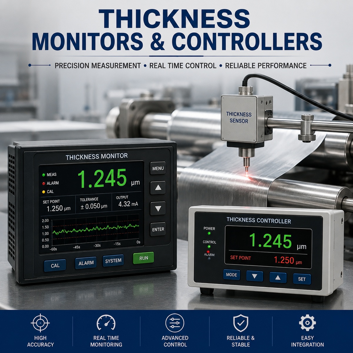 Thickness Monitors & Controllers